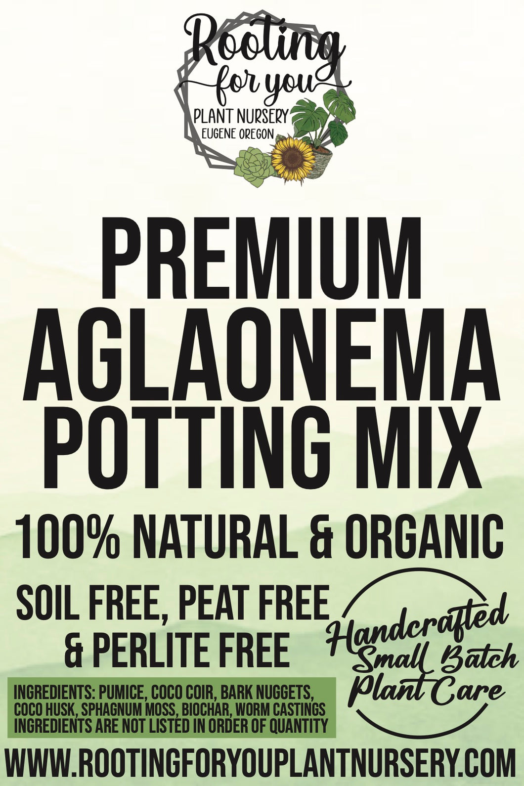 Aglaonema Premium Potting Mix